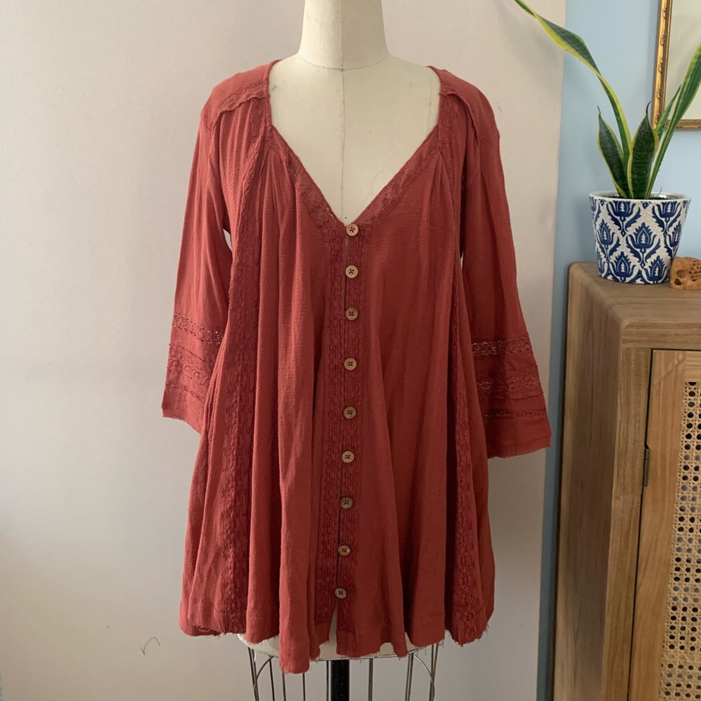 NWOT XS Free People Tunic. Never worn